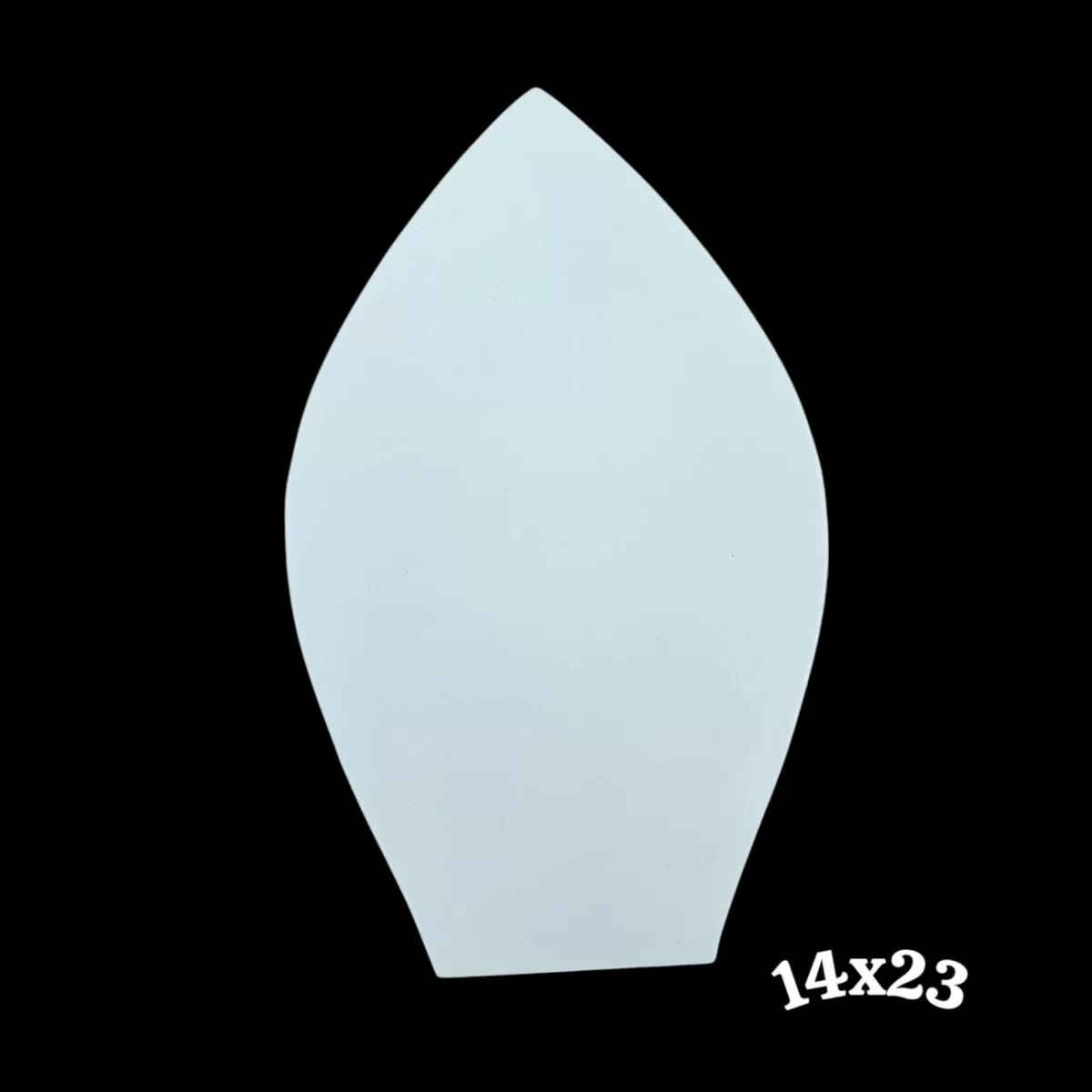 Eva Çiçek Figürü Yaprak 14x23 Cm 40 lı Paket - Görsel 1